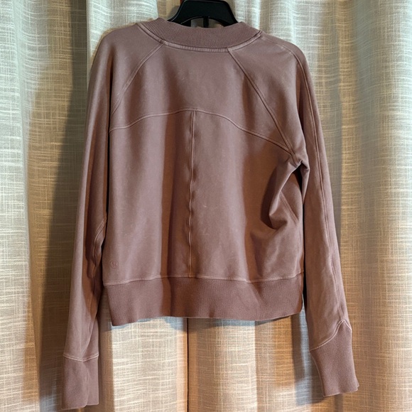 Lululemon Mauve Long Sleeve Sweatshirt(not sure the name) - Picture 2 of 4